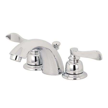 Kingston Brass KB951NFL Mini-Widespread Bathroom Faucet, Polished Chrome KB951NFL
